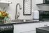 Kitchen sink in studio apartment