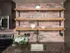 Open shelves in Galloway Creek apartment
