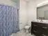 Bathroom in one bedroom apartment at Galloway Creek