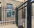 Inviting apartment entrance with secure keypad access, providing a modern and convenient entryway.