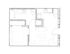 Studio apartment floorplan image