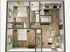 2 bedroom floor plan