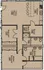 Elegant 2D floor plan featuring a spacious living room, modern kitchen with bar seating, master suite with private bath, an additional bedroom, bonus room, and two well-appointed bathrooms.