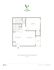 1 Bed, 1 Bath. 593 Sqft.