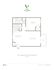 One Bed/One Bath 593sqft
