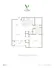 One Bedroom/One Bath - 722/732sf