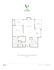One Bedroom/One Bath - 854sf
