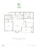 2 bedroom/2 bath 1045sqft