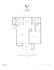 One Bedroom/One Bath - 669sf