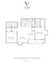 Two Bedroom/Two Bath- 975 sf