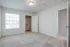 bedroom and closet