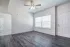 living room to master bedroom