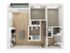 B9 Two Bedroom Floor Plan | 2501 Beacon Hill | Kansas City, MO Apartments