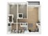 B6 Two Bedroom Floor Plan | 2501 Beacon Hill | Kansas City, MO Apartments