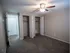 Bedroom with double closets
