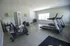 Inviting home gym with modern equipment, including treadmills and recumbent bike, bathed in natural light.