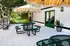 Outdoor Grilling and Sitting Area