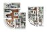 Modern 3D floor plan showcasing a spacious apartment with three bedrooms, sleek kitchen, and inviting living areas. Ideal for contemporary living.