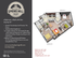 Modern 3D floor plan of a 2 bedroom, 2 bath apartment with a den, featuring an open-concept kitchen and living area. Spacious layout with granite countertops and stainless steel appliances in a 1223 sq. ft. space.