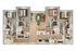 Modern floor plan showcasing 4 bedrooms, 2 bathrooms, an open living area, and a sleek kitchen with ample counter space.