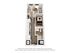 Modern 3D floor plan showcasing a cozy one-bedroom apartment with a stylish open kitchen, inviting living area, and convenient bathroom layout.