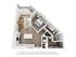 Chic 3D floor plan showcasing a spacious 1-bedroom apartment with an inviting living area, modern kitchen, and a stylish bathroom.