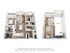 Contemporary 3D floor plan showcasing 3 bedrooms, open-concept living areas, and a stylish kitchen, perfect for modern living.