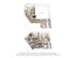 Modern 3D floor plan showcasing a stylish loft with two levels, featuring an expansive open-concept living area, sleek kitchen, and cozy bedrooms. Bright, airy design with floor-to-ceiling windows.