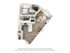 Modern 3D floor plan showcasing one-bedroom apartment with open-concept living area, stylish kitchen, and spacious bathroom. Features cozy living room and convenient washer/dryer space.