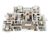 Inviting floor plan showcasing five bedrooms, a cozy living area, modern kitchen, two bathrooms, and a balcony with ample natural light.