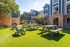 Outdoor picnic area at Gramercy Park, a pet-friendly apartment community in the Westchase neighborhood of Houston, Texas