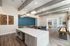 Community Kitchen with Bar Stool Seating