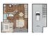 1x1 Floor Plan
