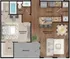 1x1 Floor Plan