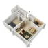 3D Floor Plan of Tier 11