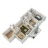 3D Floor Plan of Tier 5