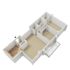 3D Floor Plan of Tier 5
