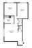 2D 2 Bed Floor Plan