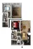 Contemporary 3D floor plan showcasing a chic two-bedroom apartment with an inviting open-plan living area, modern kitchen, and stylish bathrooms.