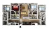 Modern 3D floor plan showcasing 3 bedrooms, an elegant living room, open dining area, and fully-equipped kitchen, perfect for comfortable family living.