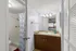 Split Bathroom with Linen Closet