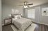 Spacious Bedroom with Ceiling Fan