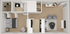 1 x 1 Floor Plan