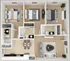 3 x 3 Floor Plan