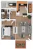 1 x 1 Floor Plan