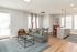 Open floor plan showcasing luxury living in Lusso Apartments, Columbus, Ohio.