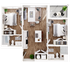 two bedroom apartment signature lexington student