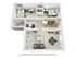 Modern 3D floor plan with 2 bedrooms, inviting living area, functional kitchen, and cozy dining space.