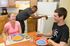 residents in kitchen