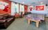 game room with LHU items on wall
